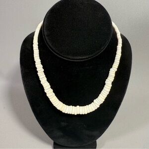 Vintage Genunine Graduated Puca Shell Necklace